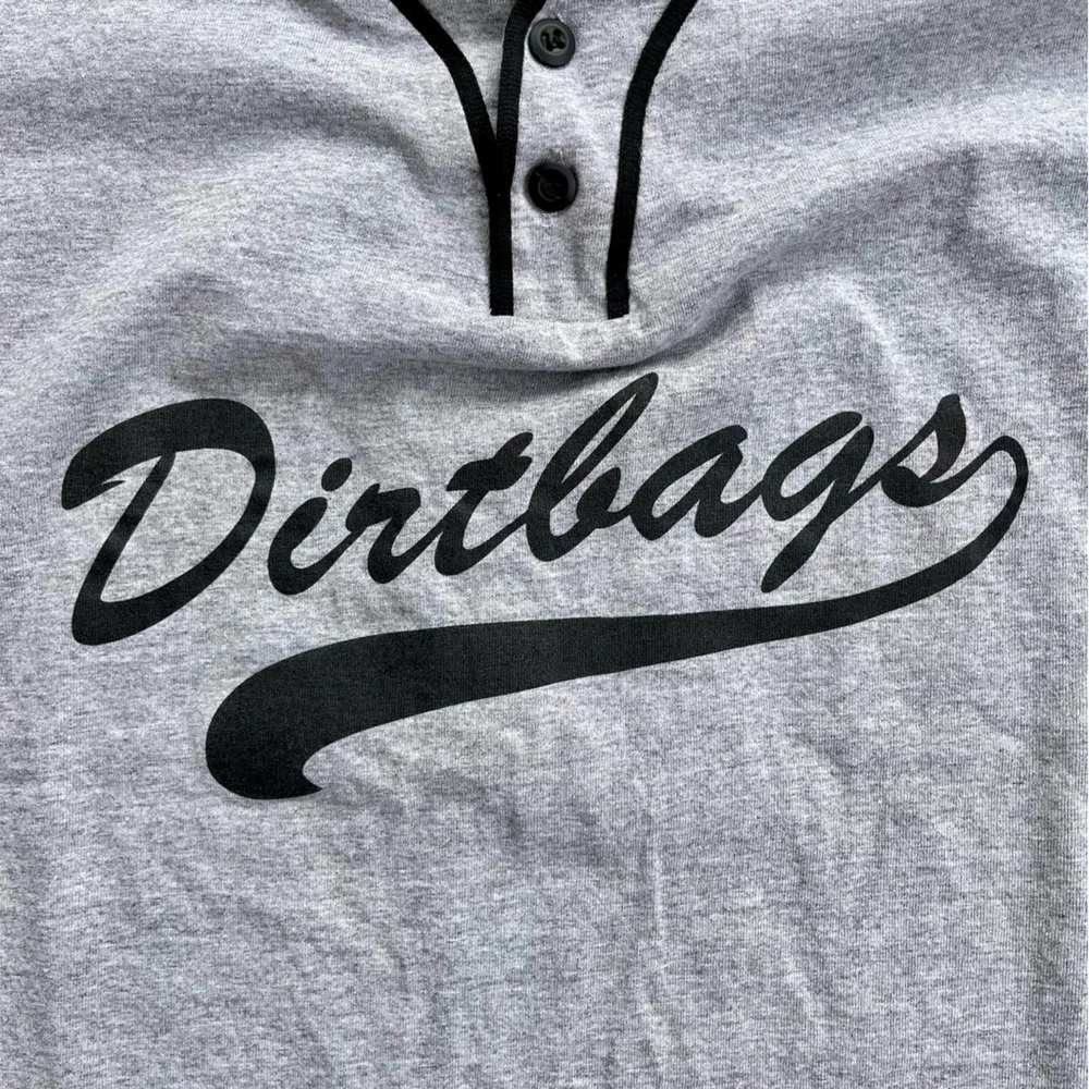 Long Beach State Dirtbags Baseball Shirt Badger Sports 2XL Gray - Picture 6 of 6